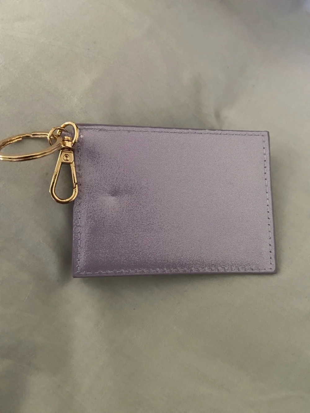 Bebe Metallic Card Holder NWOT - Picture 2 of 3